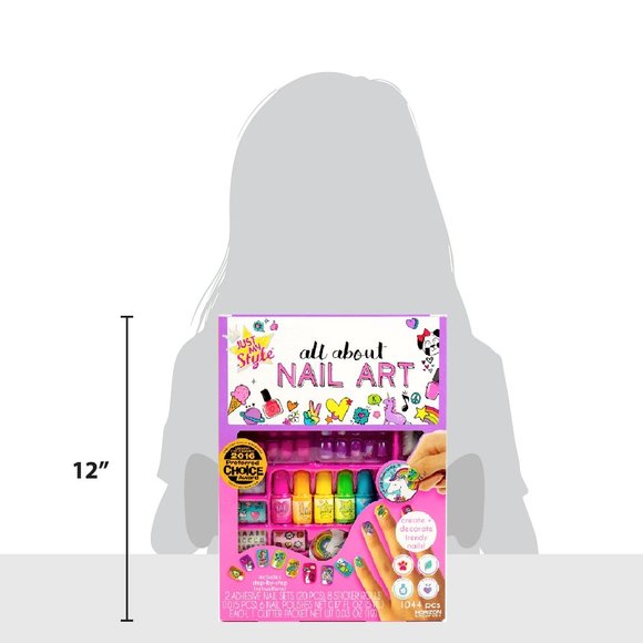 SOLD - NEW In Box Just My Style All About Nail Art D.I.Y. Custom Nail Art - Picture 5 of 6